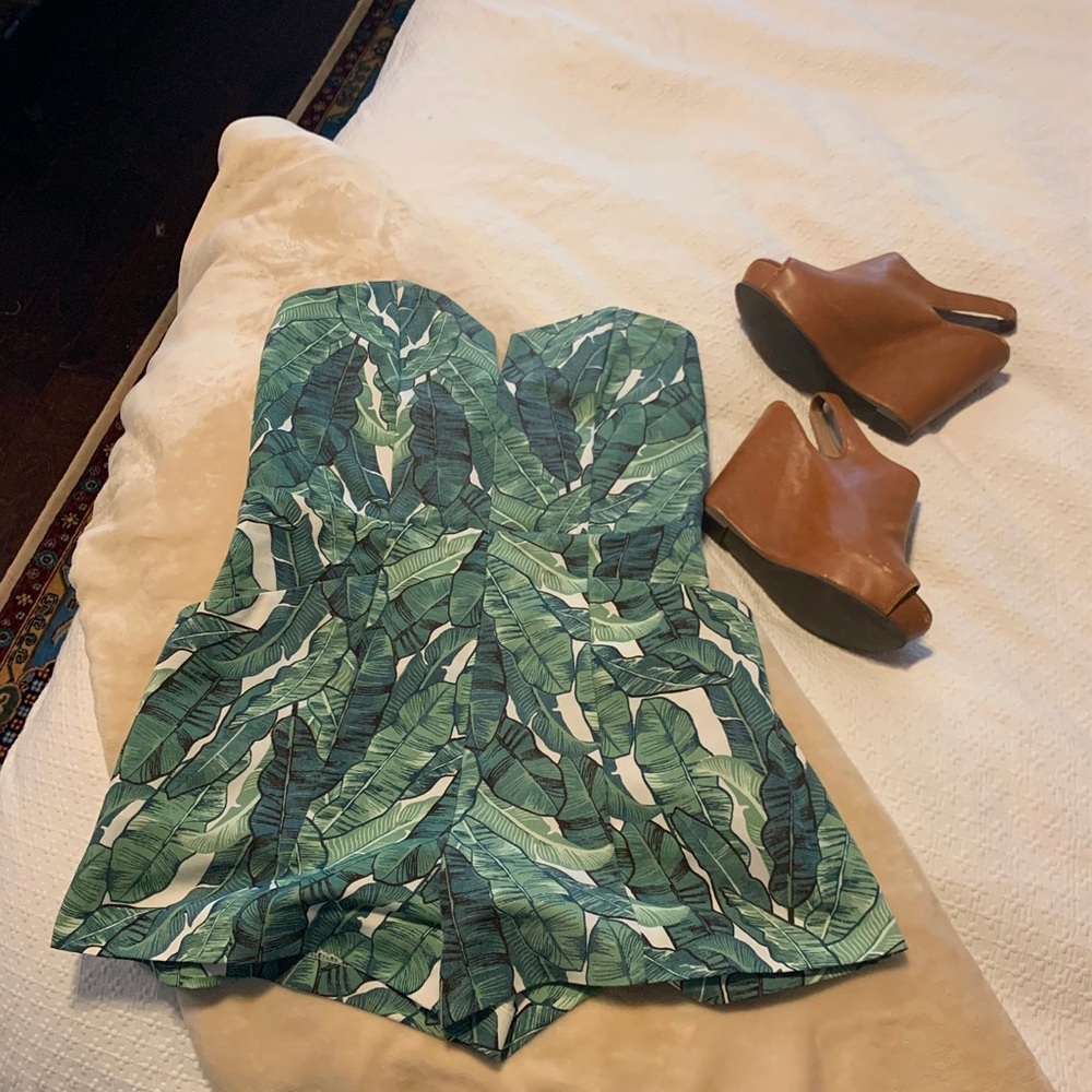 Palm Tree Romper